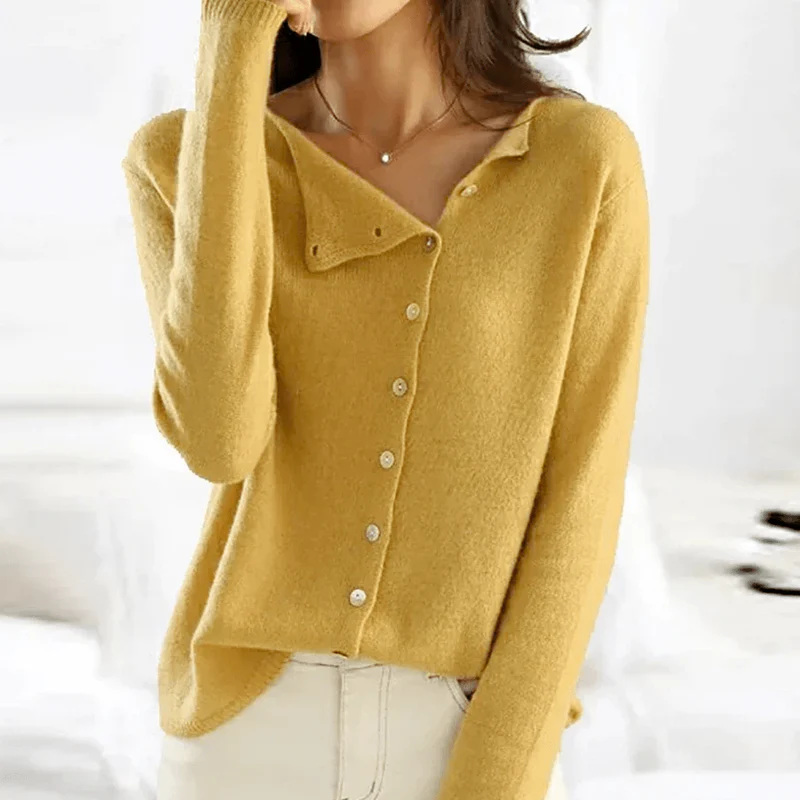 Lilia - Élégant cardigan en laine