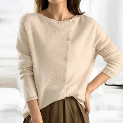 Lilia - Élégant cardigan en laine