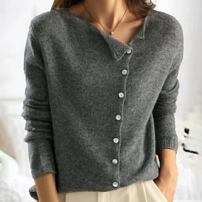 Lilia - Élégant cardigan en laine