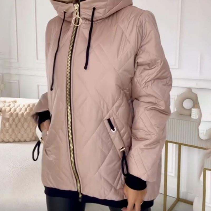 Chloé - Parka à col montant