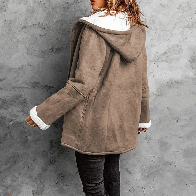 Clara | Manteau Mi-Long à Capuche